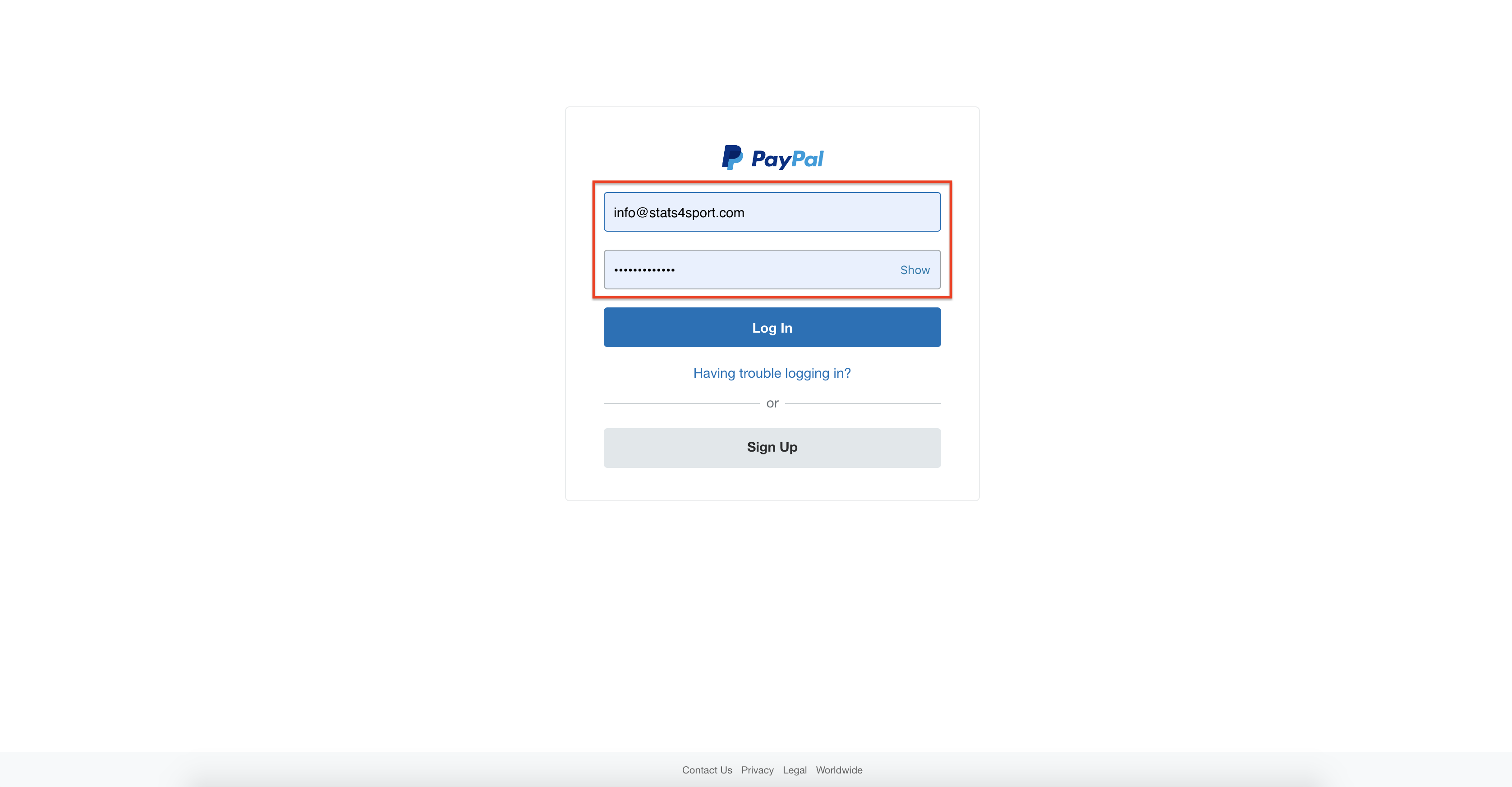 PayPal setup — illustration